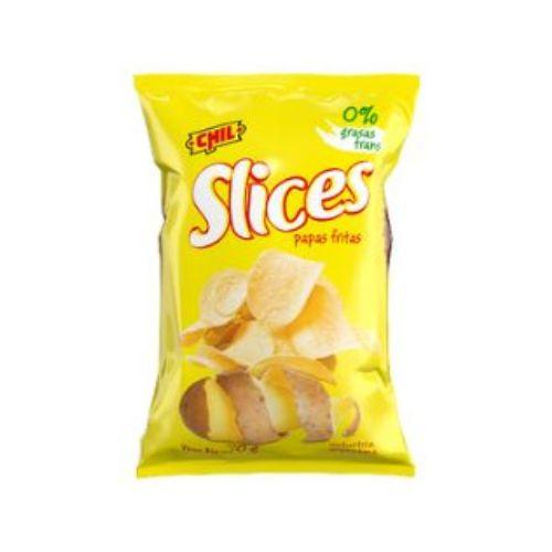 Papas Fritas SLICES Clásicas x 70grs. (B x 24u.)